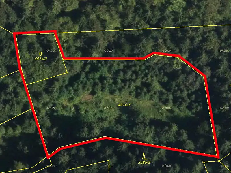 Prodej pole 5536 m², Halenkov – náhled fotky 2