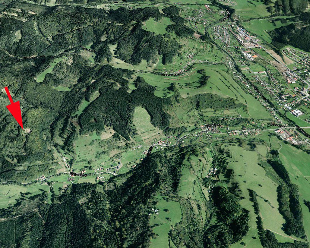 Prodej lesa 3244 m²