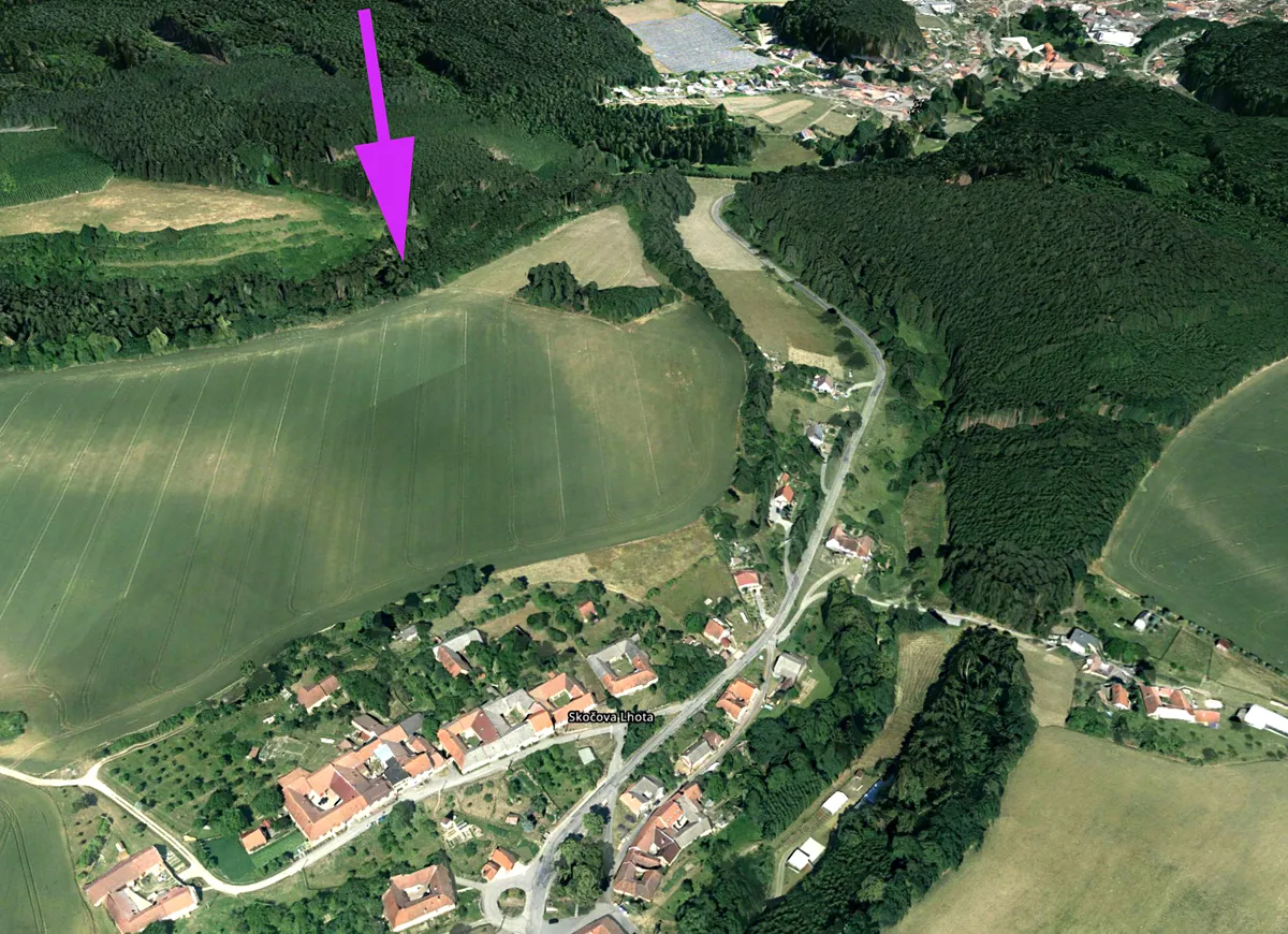 Prodej lesa 9123 m²