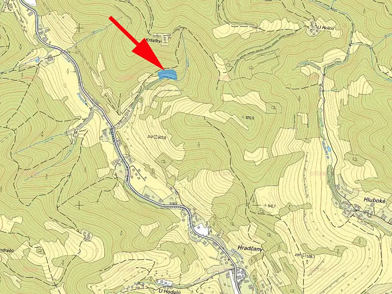 Prodej pole 5536 m², Halenkov – náhled fotky 3