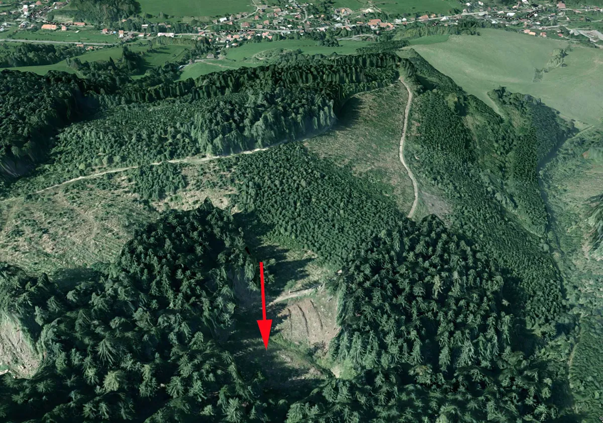 Prodej lesa 2930 m²