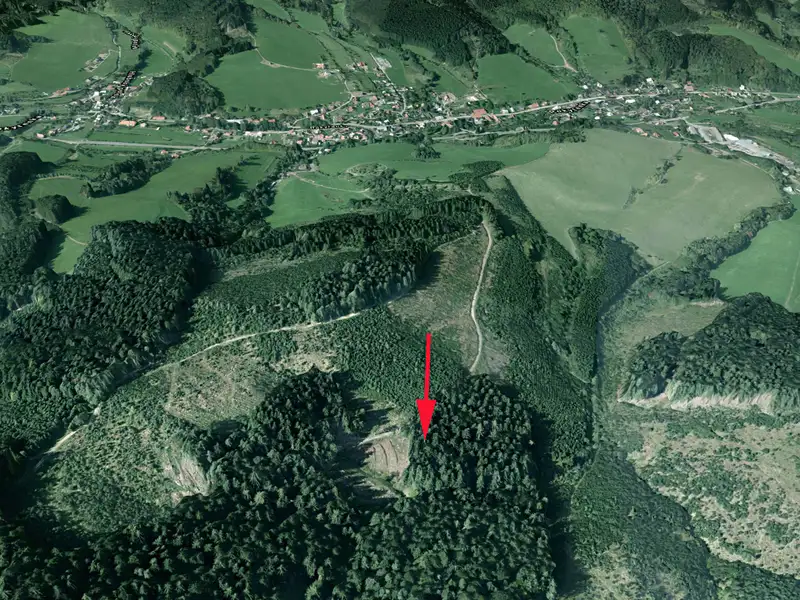 Prodej lesa 7226 m², Lhota u Vsetína – náhled fotky 1