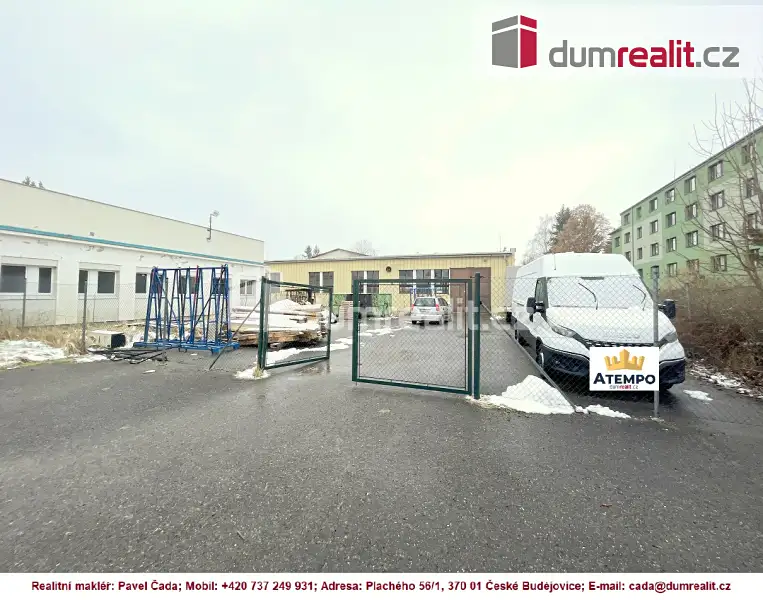 Pronájem výrobní haly, prostoru 913 m², Třeboň – náhled fotky 1