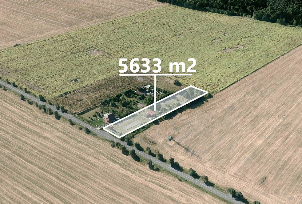 Prodej stavebního pozemku 5636 m² – fotografie 2