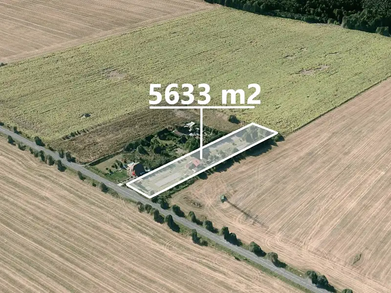Prodej stavebního pozemku 5636 m², Smečno – náhled fotky 2