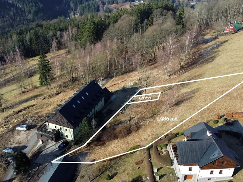 Prodej stavebního pozemku 2074 m², Albrechtice v Jizerských horách – náhled fotky 2