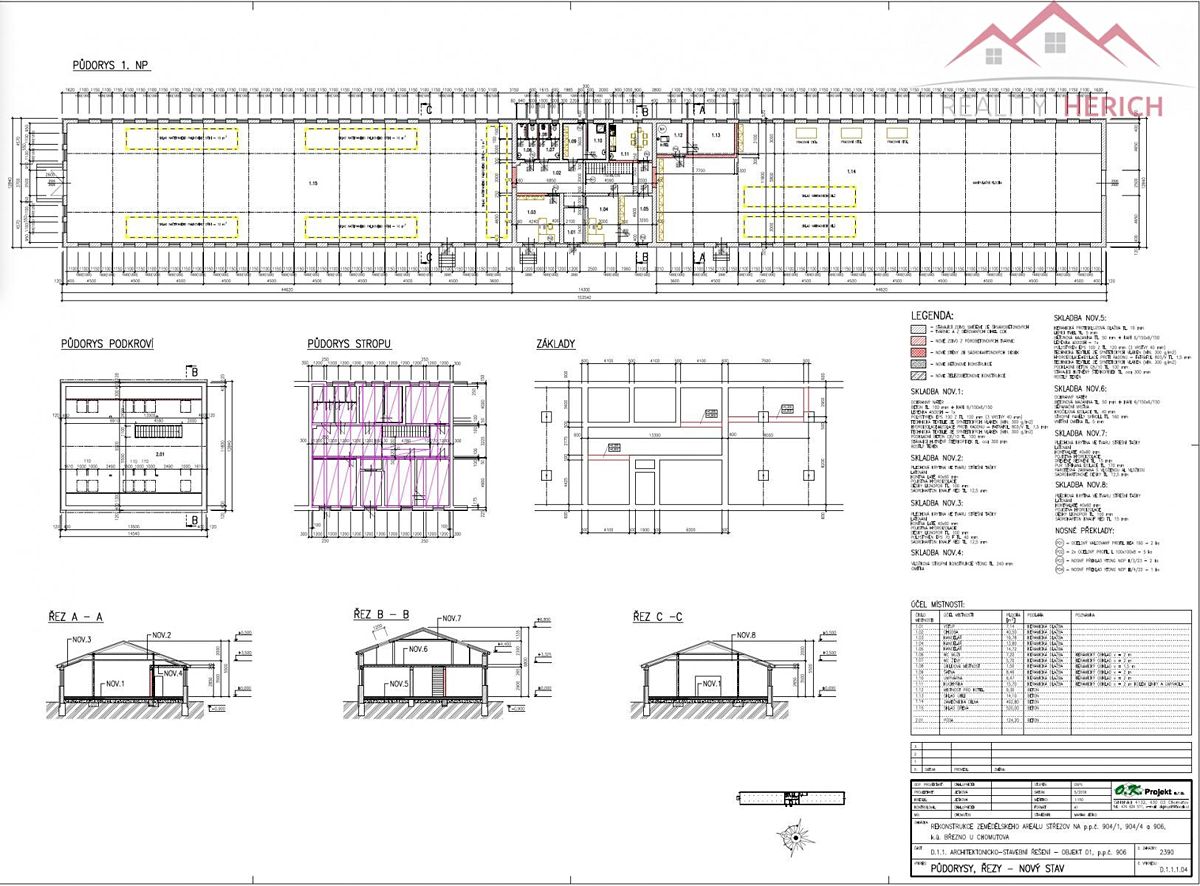 Pronájem výrobní haly, prostoru 1200 m² – fotografie 3