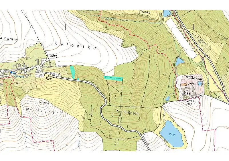 Prodej lesa 5824 m², Bačalky – náhled fotky 3