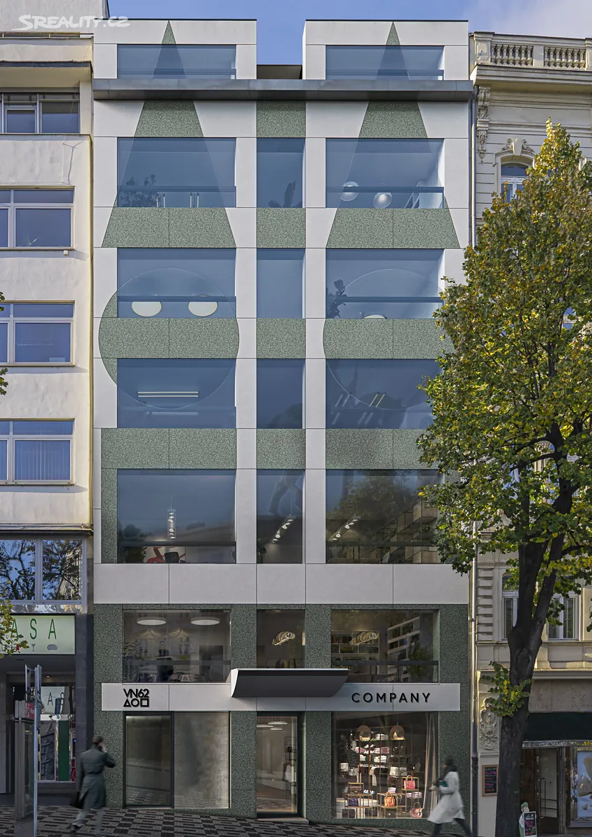 Pronájem kanceláře 320 m², Praha