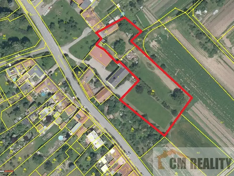 Prodej stavebního pozemku 5475 m², Prostějov – náhled fotky 1