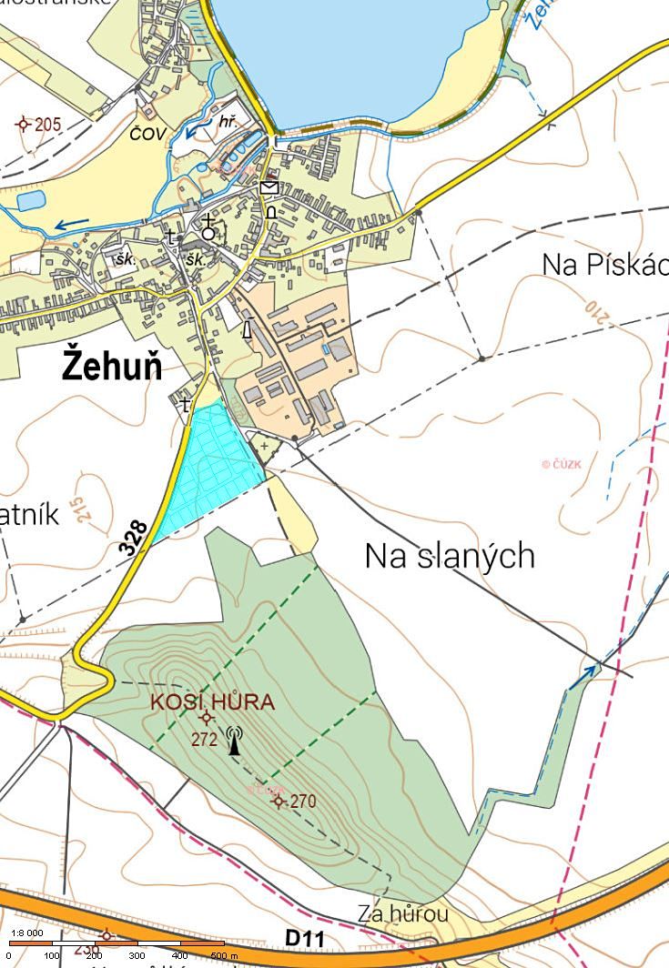 Prodej stavebního pozemku 857 m² – fotografie 2