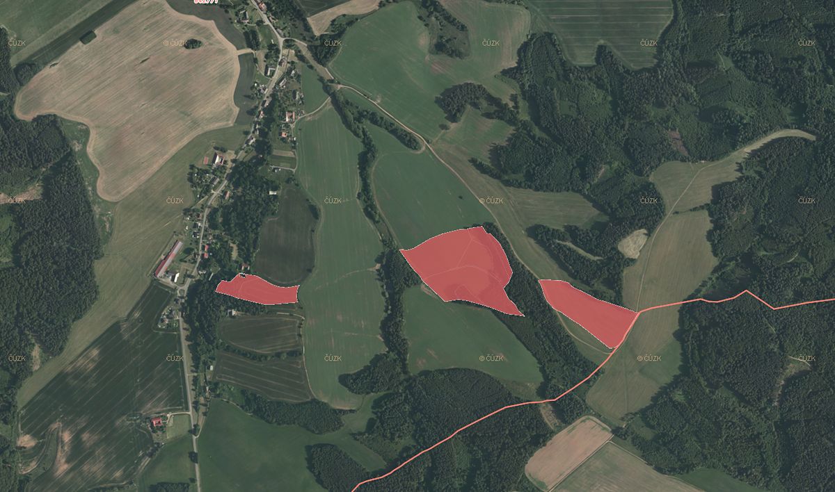 Prodej pole 108294 m²