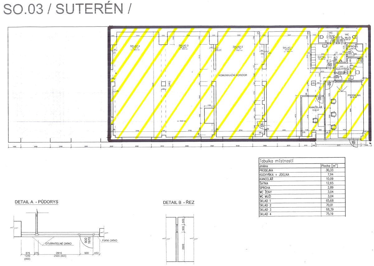 Pronájem skladového prostoru 349 m² – fotografie 2