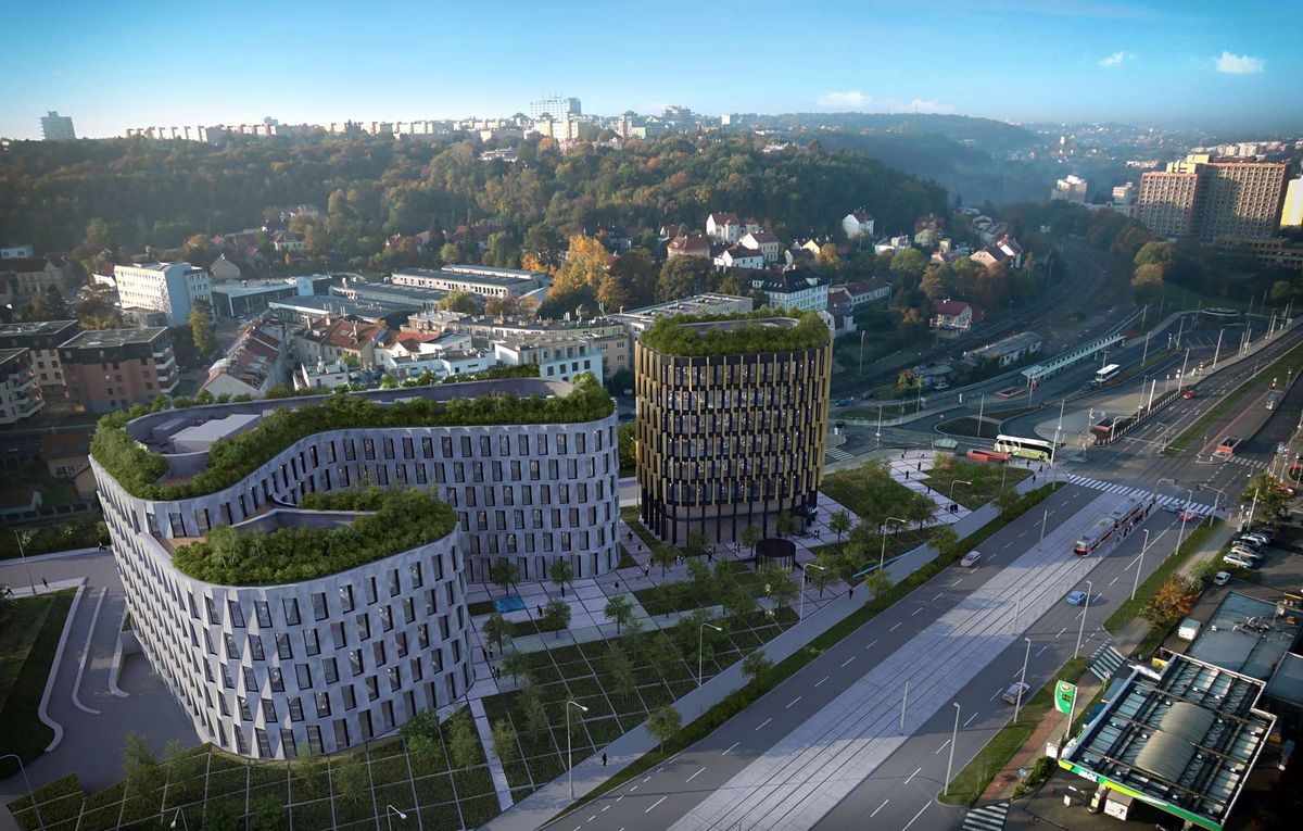 Pronájem kanceláře 440 m²