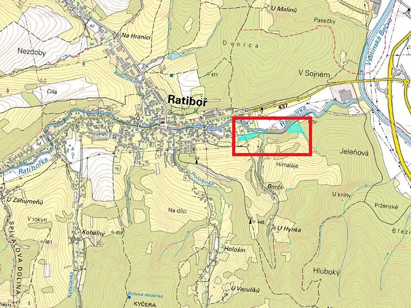Prodej lesa 1806 m², Ratiboř – náhled fotky 3