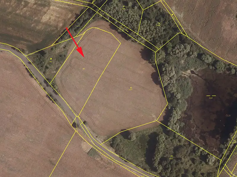 Prodej pole 8153 m², Mašťov – náhled fotky 3