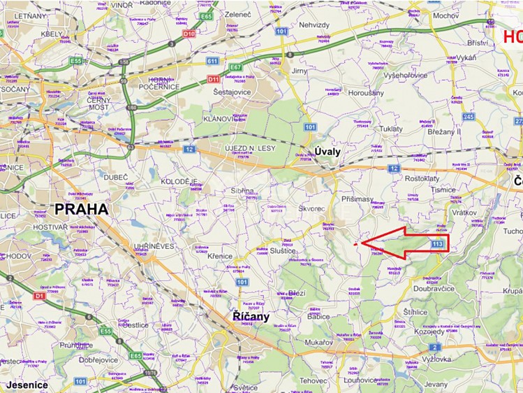Prodej pozemku, 2 614 m² (4 z 5)