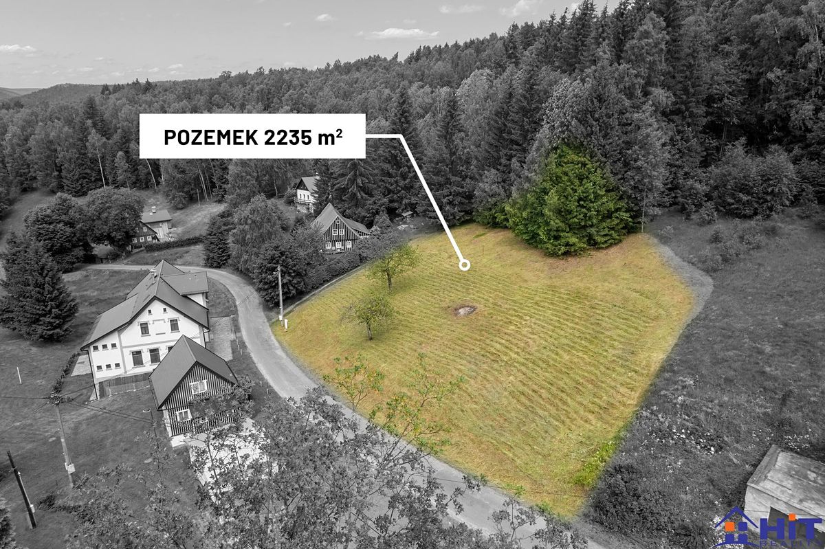 Prodej stavebního pozemku 2235 m² – fotografie 2