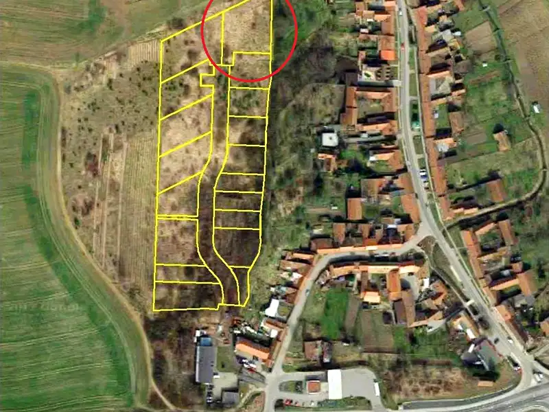 Prodej stavebního pozemku 2412 m², Nesovice – náhled fotky 1