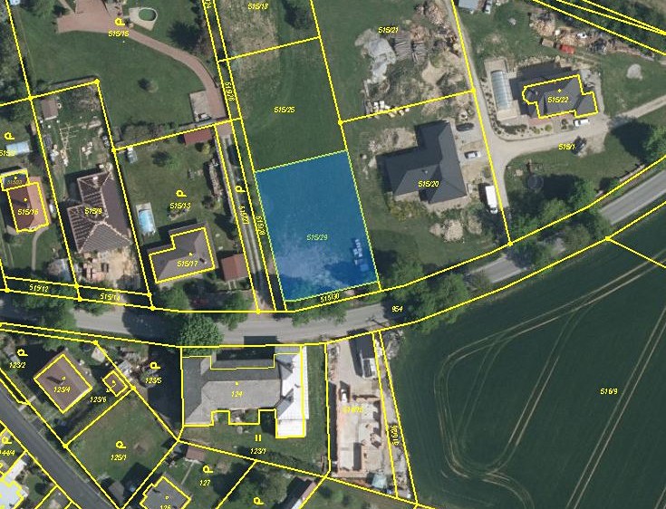 Prodej pozemku, 1 100 m² (1 z 10)