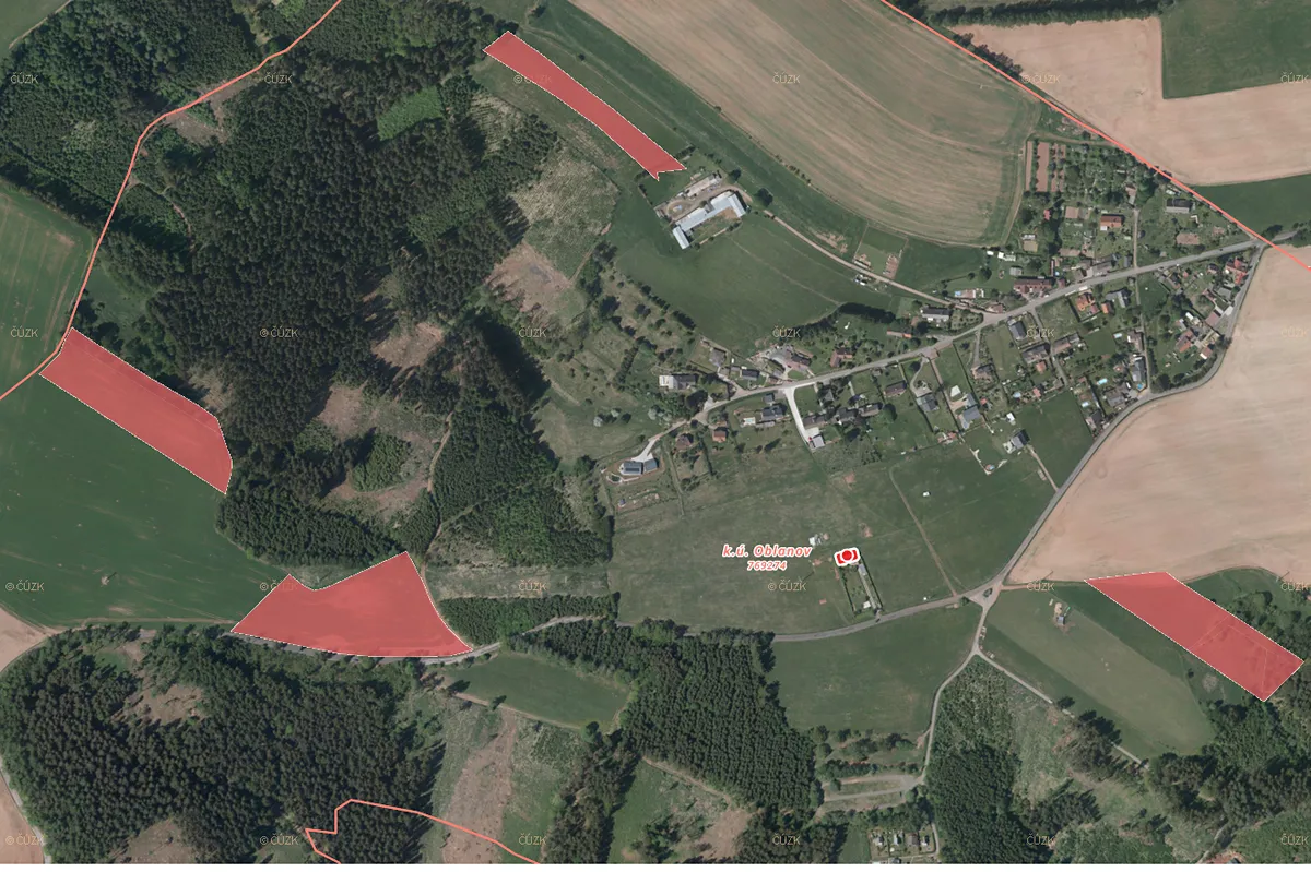 Prodej pole 42079 m²