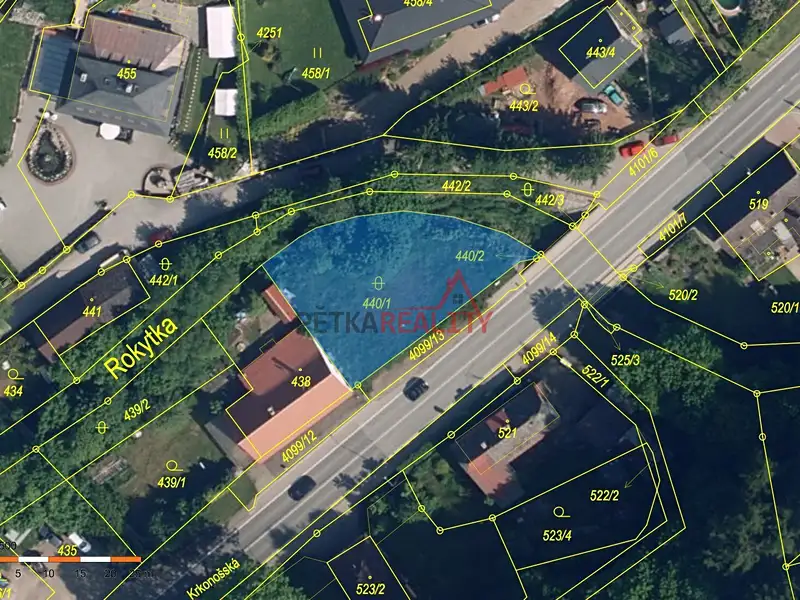 Prodej stavebního pozemku 692 m², Nová Paka – náhled fotky 3