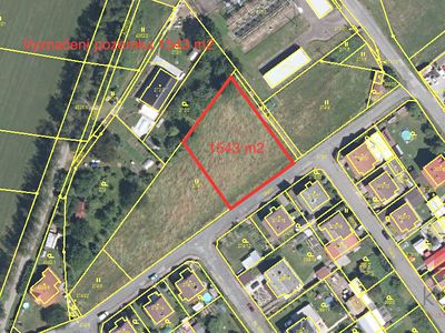Prodej stavebního pozemku 1543 m²