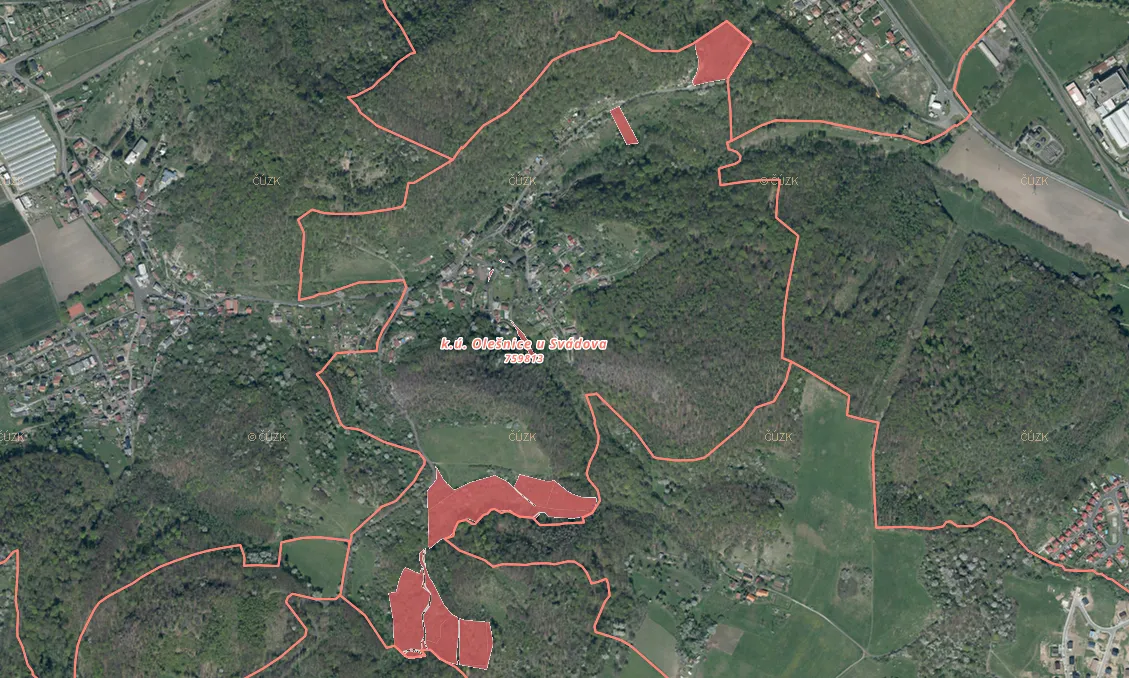 Prodej louky 58117 m²