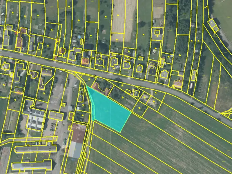 Prodej komerčního pozemku 3207 m², Tísek – náhled fotky 2