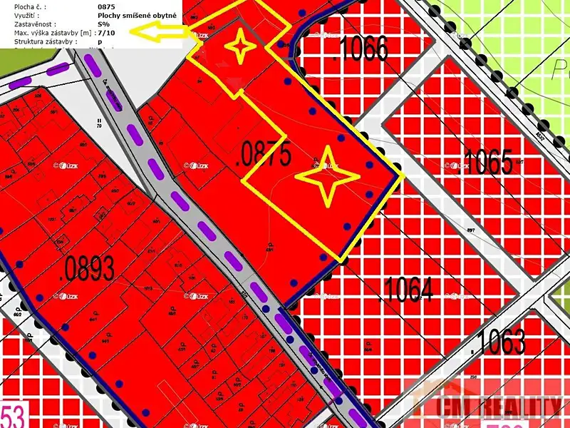 Prodej stavebního pozemku 5475 m², Prostějov – náhled fotky 2