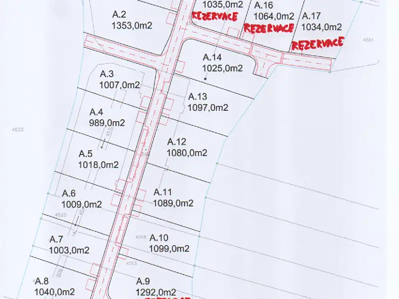 Prodej stavebního pozemku 1000 m², Nýřany – náhled fotky 3