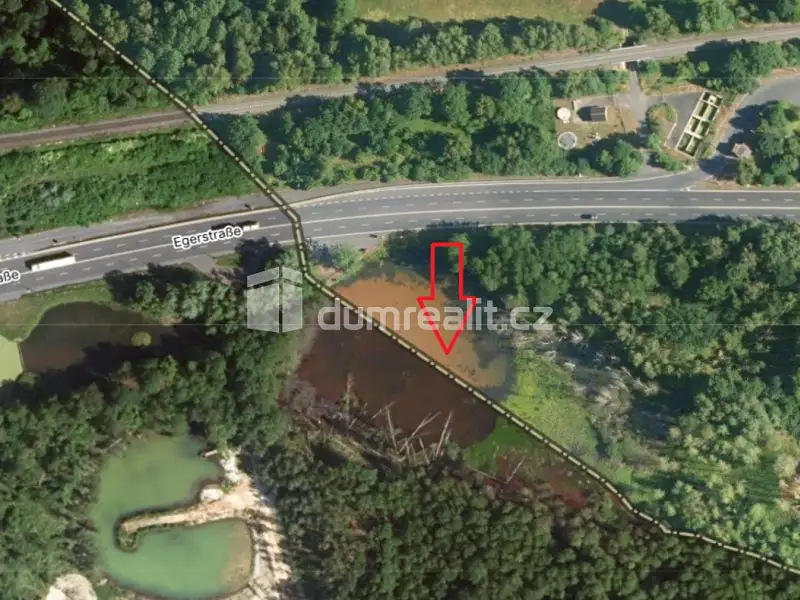 Prodej rybníku (vodní plochy) 3974 m², Pomezí nad Ohří – náhled fotky 2