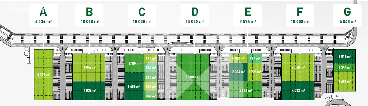 Pronájem skladového prostoru 1150 m² – pohled 5