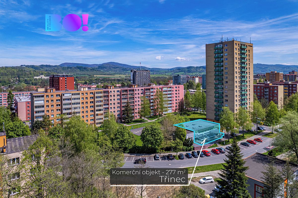 Prodej obchodního prostoru 277 m²