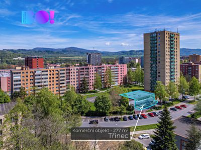 Prodej obchodního prostoru 277 m²