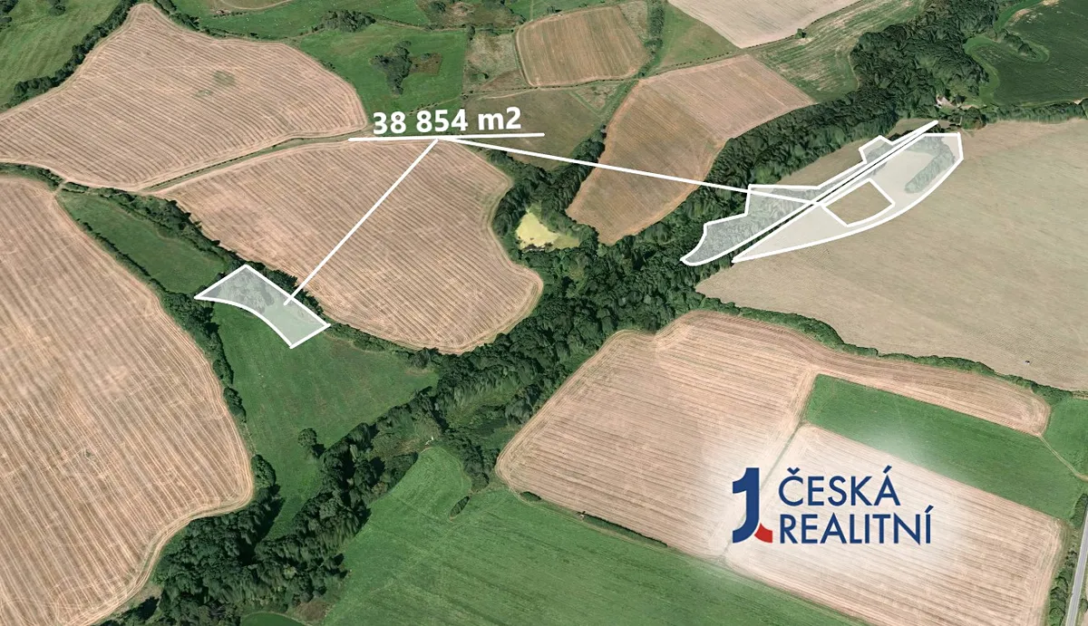 Prodej podílu 1/11 pole 1518 m²