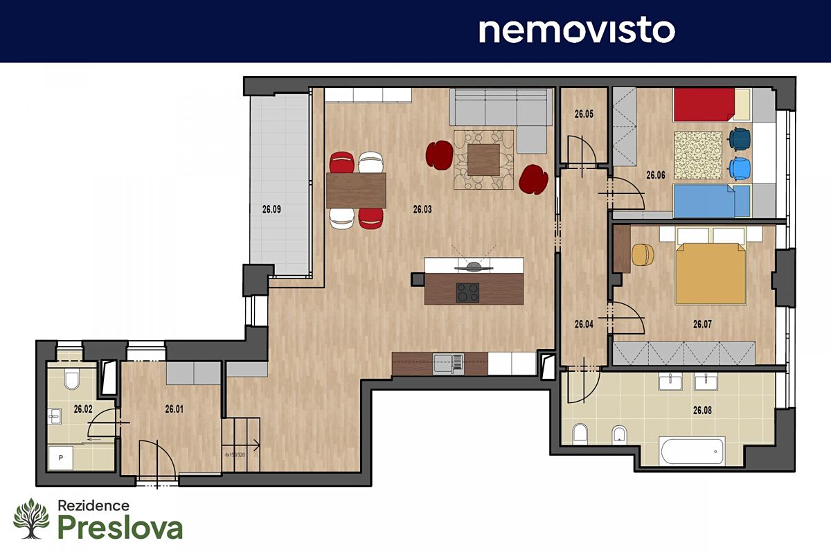 Prodej bytu 3+kk 117 m² – fotografie 4