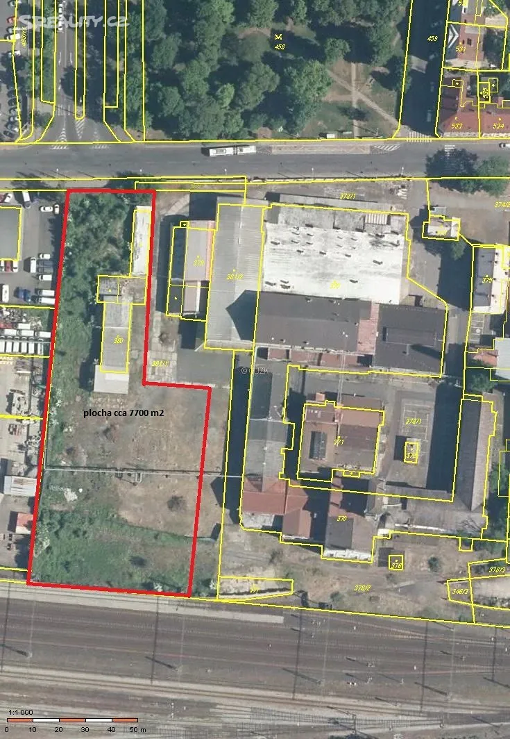 Prodej komerčního pozemku 8000 m²