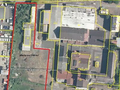 Prodej komerčního pozemku 8000 m²