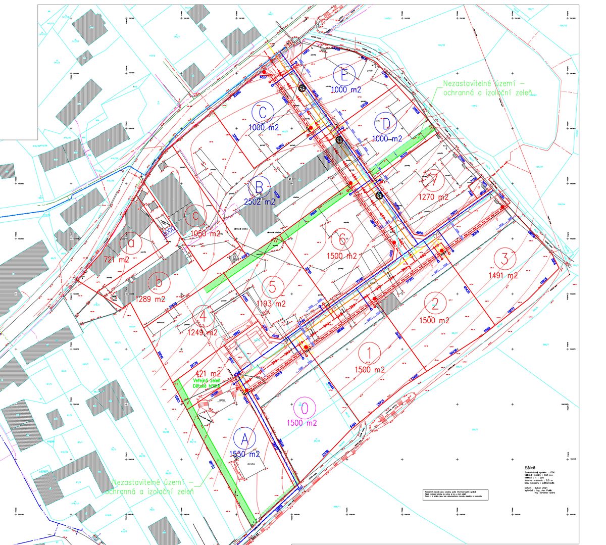 Prodej stavebního pozemku 1500 m² – fotografie 3