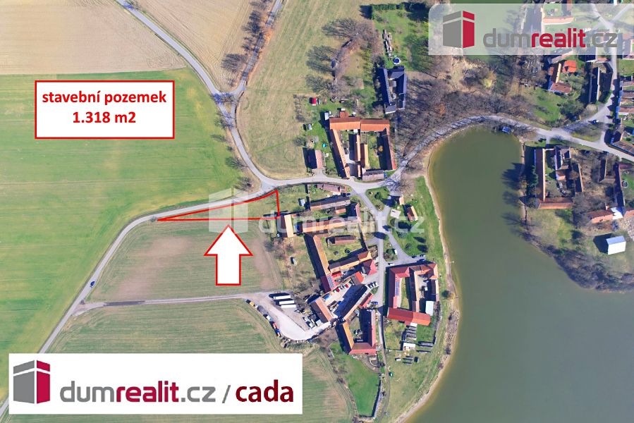 Prodej stavebního pozemku 1318 m²