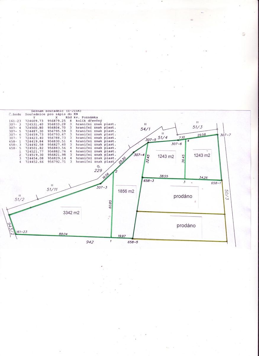 Prodej stavebního pozemku 3342 m² – fotografie 4