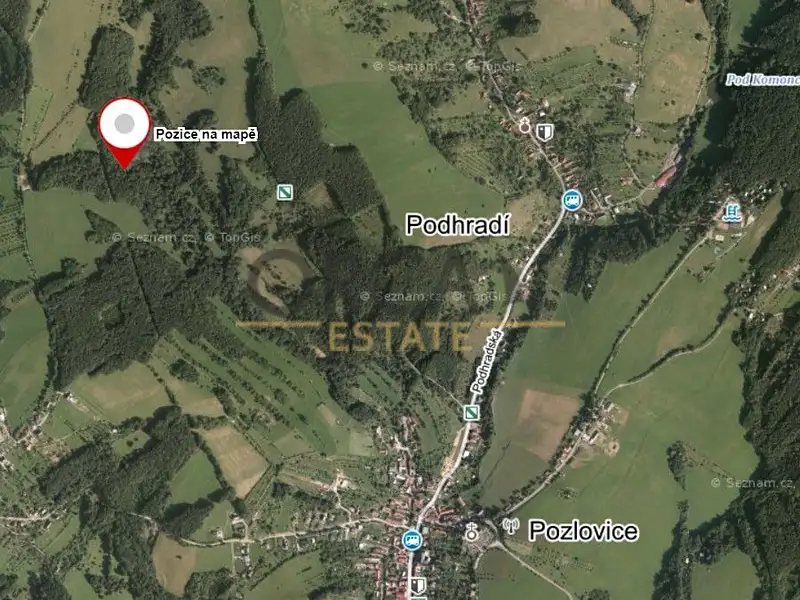 Prodej lesa 9893 m², Pozlovice – náhled fotky 3