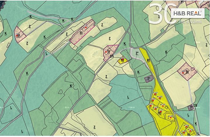 Prodej pozemku 1831 m², Prostřední Bečva – fotka 1 z 3