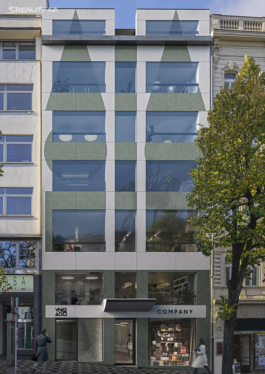 Pronájem kanceláře 287 m², Praha