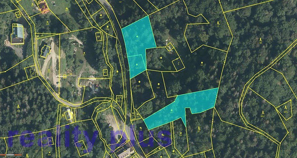 Prodej lesa 4465 m²