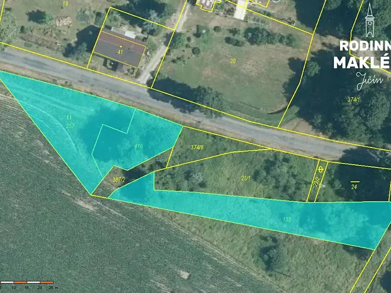 Prodej louky 2635 m², Všeruby – náhled fotky 1
