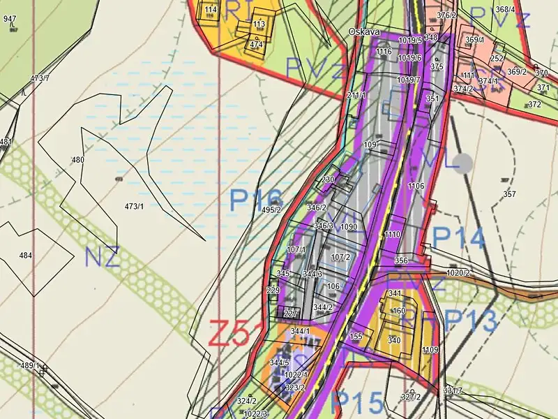 Prodej pozemku 5983 m², Oskava – náhled fotky 2