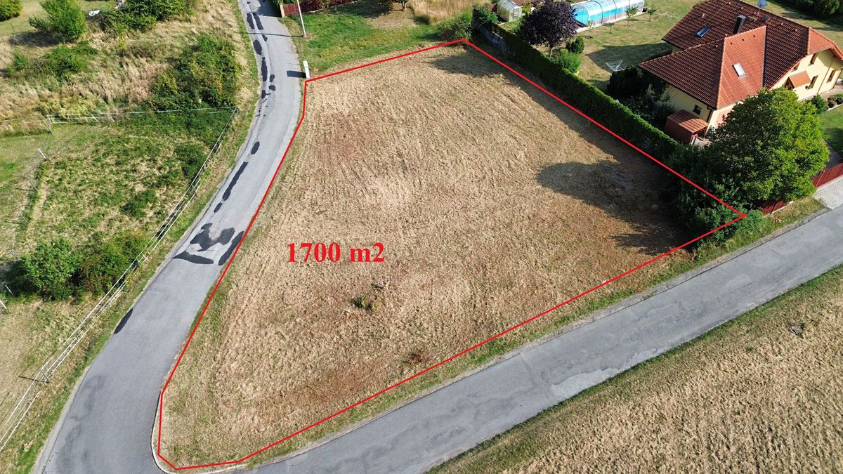 Prodej stavebního pozemku 1700 m² – fotografie 5