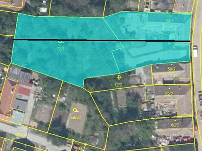 Prodej stavebního pozemku 2319 m²